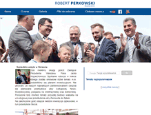 Tablet Screenshot of perkowski.pl